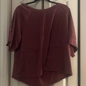 Casual Mauve Women's Top
